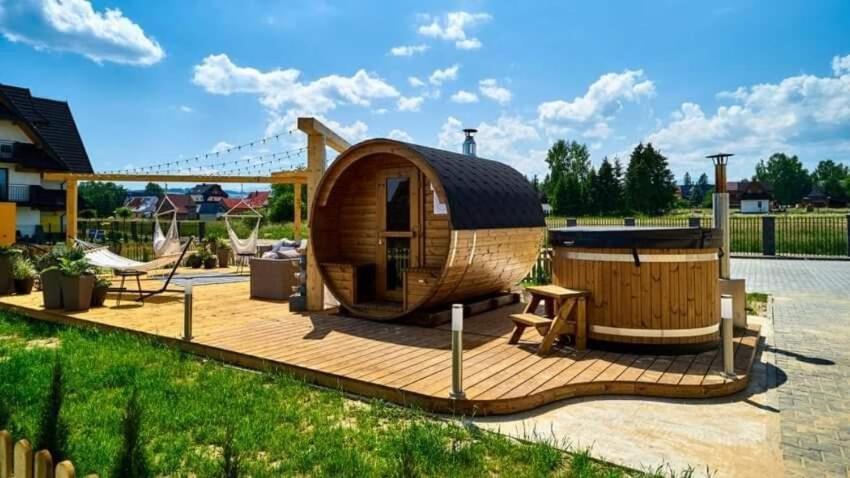 Apartament L13 Z Basenem, Sauna I Widokiem Na Tatry Bialka Tatrzanska Dış mekan fotoğraf